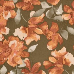 Polyester Satin Samt Blumen