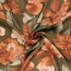 Polyester Satin Samt Blumen