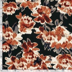 Polyester Satin Samt Blumen