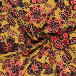 Polyester Satin Samt Blumen