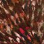 Polyester Satin Samt abstraktes Muster - oliv
