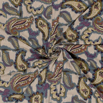 Viskose Jersey Paisley