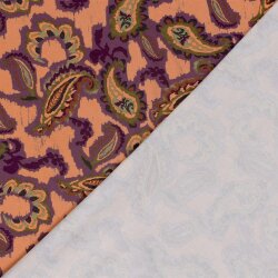 Viskose Jersey Paisley