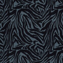 Viskose Jersey Zebrastreifen - stahlblau