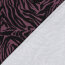 Viskose Jersey Zebrastreifen - lila