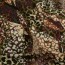 Viskose Jersey Leopatchwork - aubergine