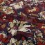 Viskose Jersey Blumen - dunkelblau