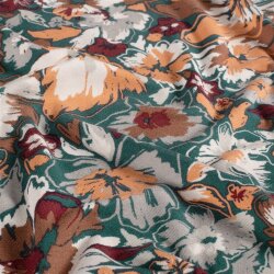 Viskose Jersey Blumen