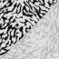 Viskose Jersey Abstract - schwarz