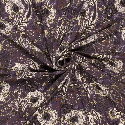 Viskose Jersey Blumen