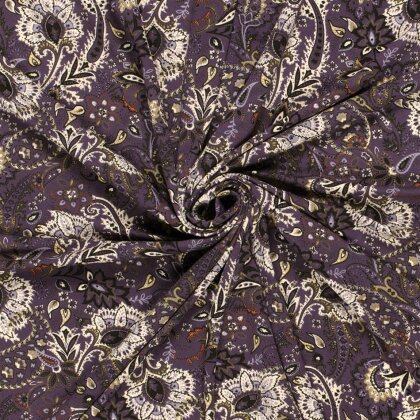 Viskose Jersey Blumen
