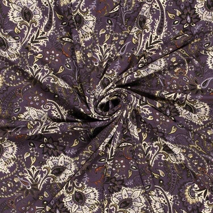 Viskose Jersey Blumen