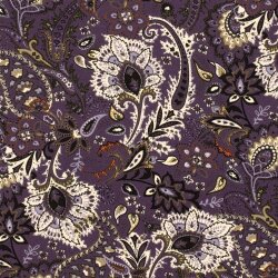 Viskose Jersey Blumen