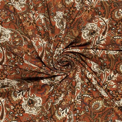 Viskose Jersey Blumen