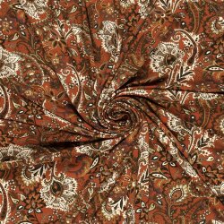 Viskose Jersey Blumen