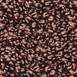 Romanit Jersey "Punta di Roma" Leotupfen - aubergine