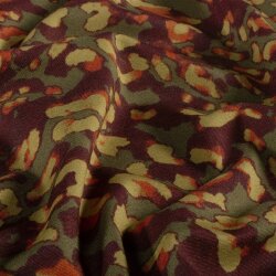Romanit Jersey "Punta di Roma" Leotupfen - taupe