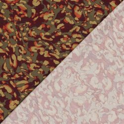 Romanit Jersey "Punta di Roma" Leotupfen - taupe