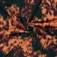 Romanit Jersey "Punta di Roma" verschwommene Blumen - dunkelgrau