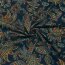 Romanit Jersey "Punta di Roma" Paisley - dunkelblau