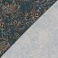 Romanit Jersey "Punta di Roma" Paisley - dunkelgrün