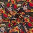 Romanit Jersey "Punta di Roma" Blumen - dunkelblau