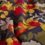 Romanit Jersey "Punta di Roma" Blumen - dunkelblau