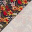 Romanit Jersey "Punta di Roma" Blumen - dunkelblau