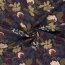 Romanit Jersey "Punta di Roma" Blumen- taupe