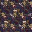 Romanit Jersey "Punta di Roma" Blumen- taupe