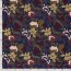 Romanit Jersey "Punta di Roma" Blumen- taupe