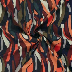 Romanit Jersey "Punta di Roma" bunte Streifen -...