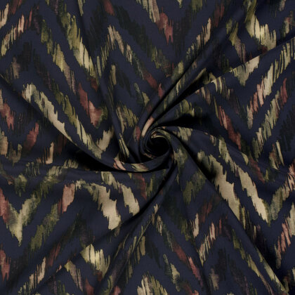 Viskose Popeline Abstract