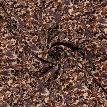Viskose Popeline Abstract