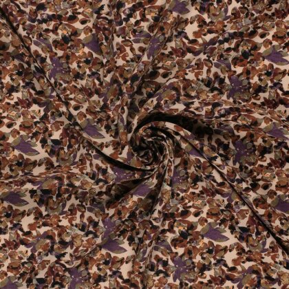 Viskose Popeline Abstract