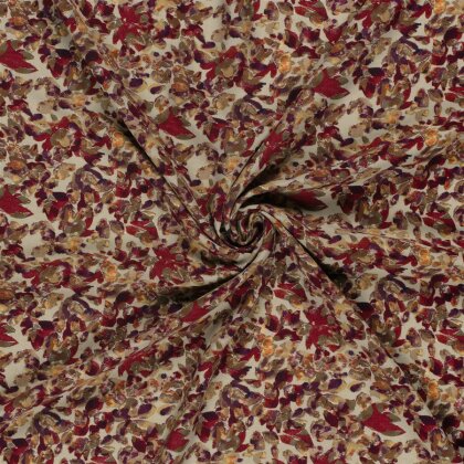 Viskose Popeline Abstract