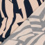 Viskose Popeline Abstract - dunkelblau