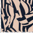 Viskose Popeline Abstract - dunkelblau