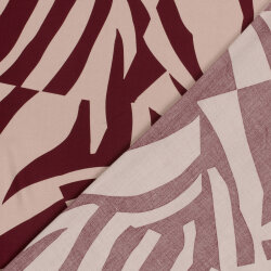 Viskose Popeline Abstract