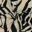 Viskose Popeline Abstract - schwarz