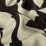 Viskose Popeline Abstract - schwarz