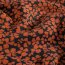 Viskose Nylon Ottoman Blumen - dunkelblau