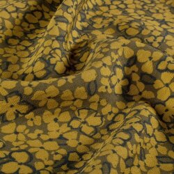 Viskose Nylon Ottoman Blumen
