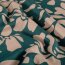 Viskose Nylon Jersey Twill Blumen