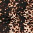 Viskose Nylon Jersey Twill wilde Tupfen - ziegelrot