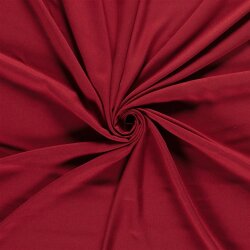 Viskose Twill Uni - tiefrot