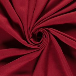 Viskose Twill Uni - tiefrot