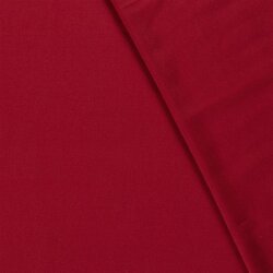 Viskose Twill Uni - tiefrot