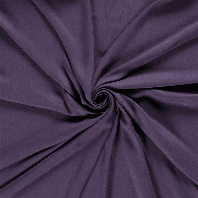 Viskose Twill Uni - lila