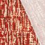 Viskose Twill Klecks Streifen - rost